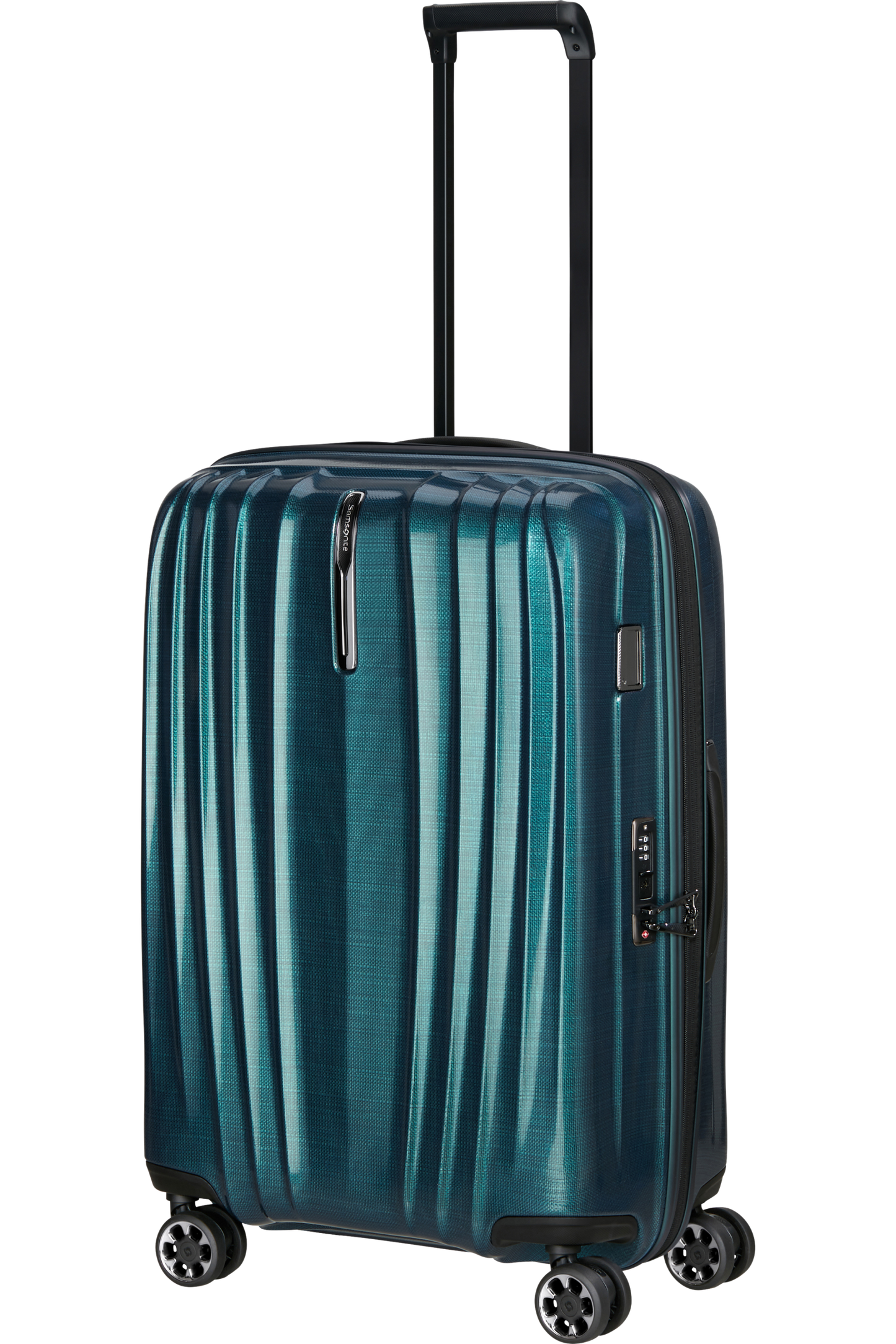 Nexis Valise à 4 roues extensible 70cm - Deep Petrol