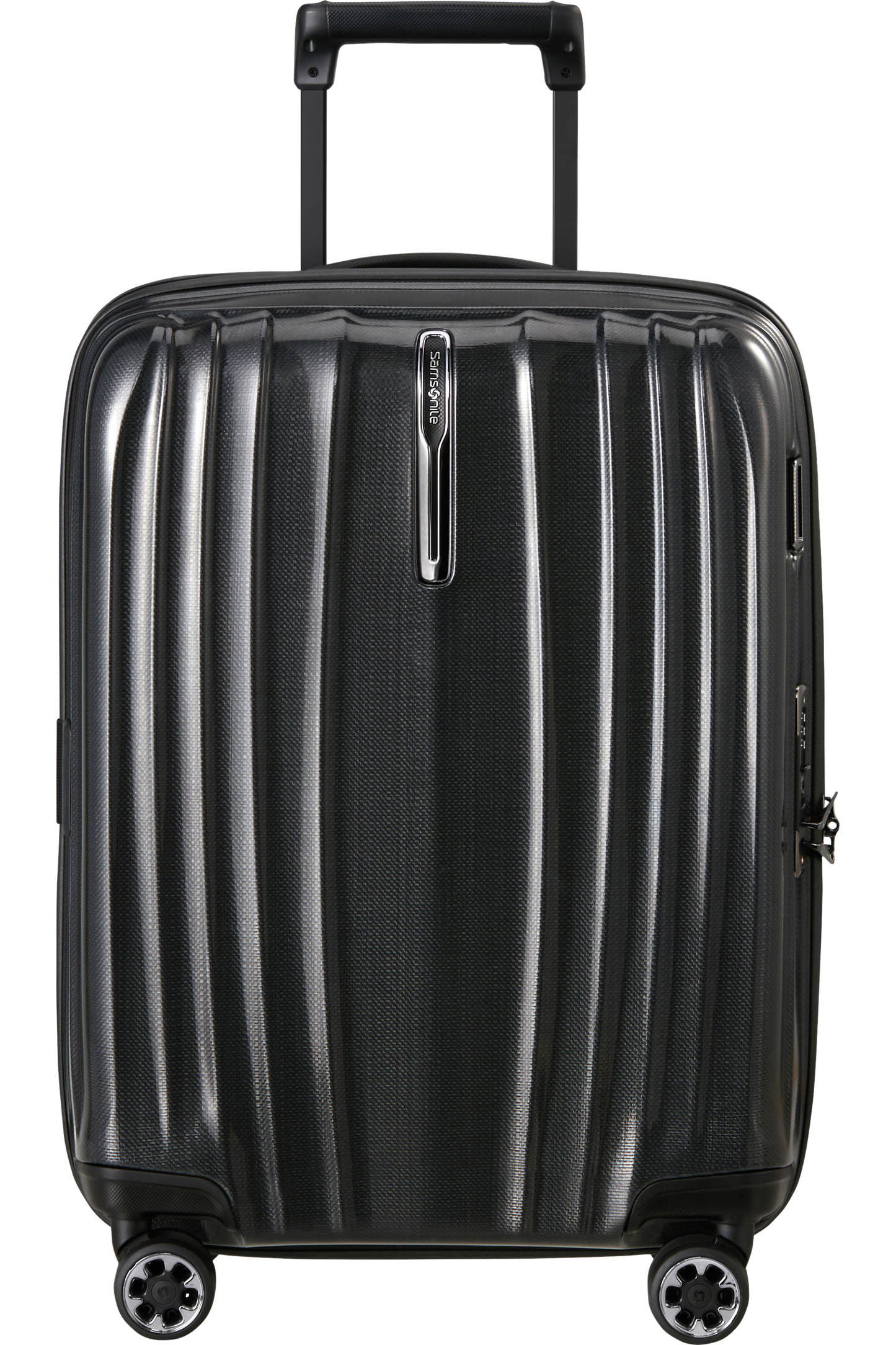 Nexis Valise à 4 roues extensible 55cm - Noir Onyx