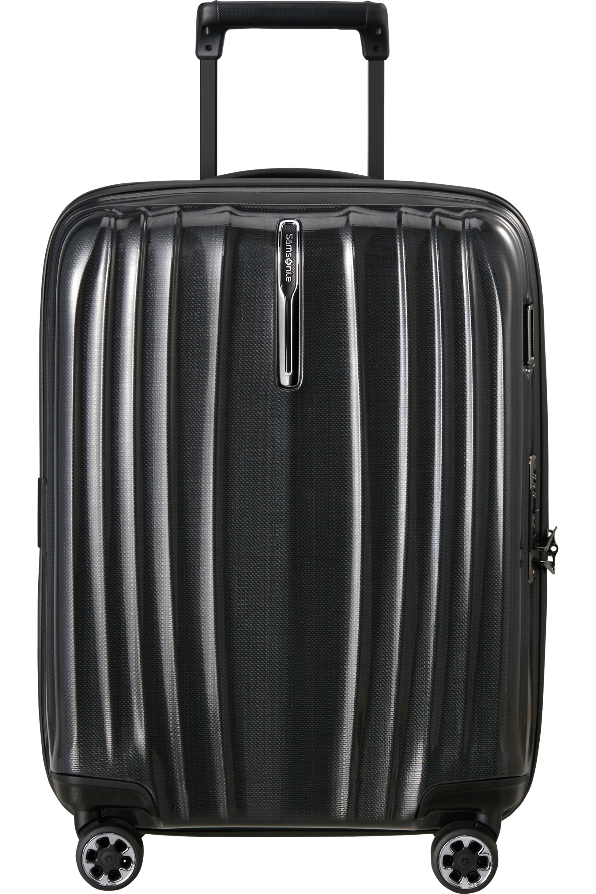 Nexis Valise à 4 roues extensible 55cm - Noir Onyx