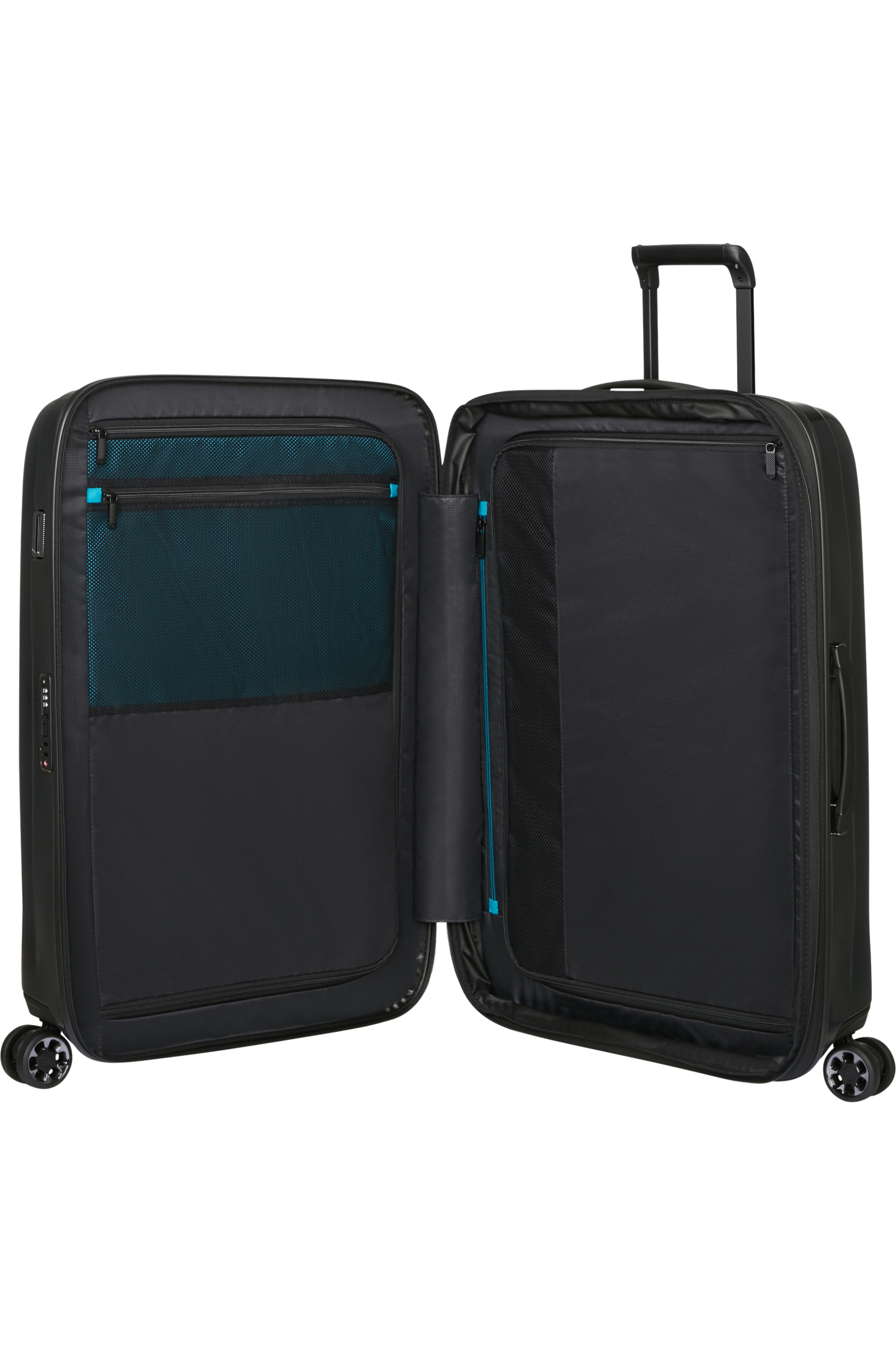 Nexis Valise à 4 roues extensible 82cm - Noir Onyx