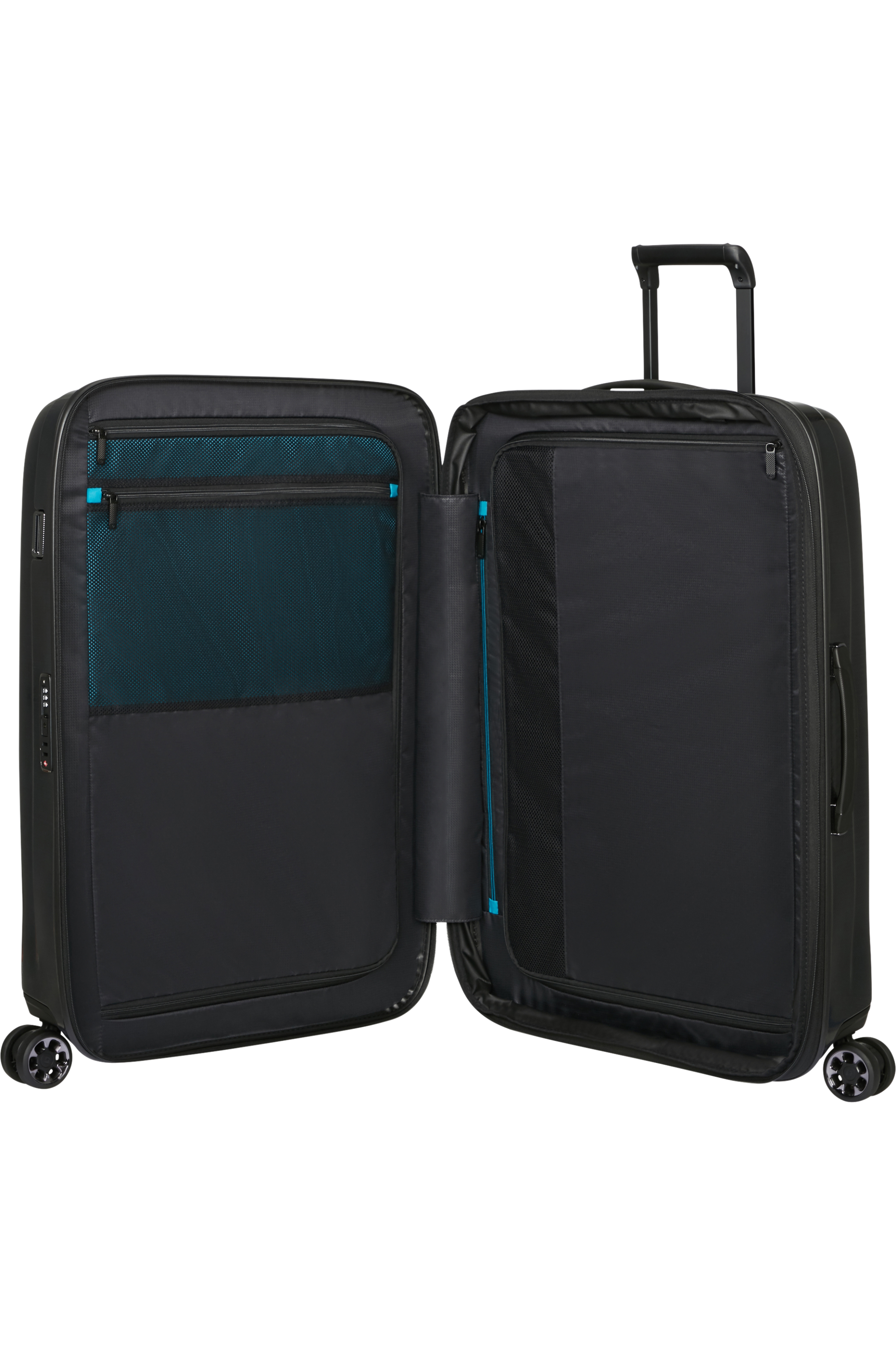 Nexis Valise à 4 roues extensible 82cm - Noir Onyx