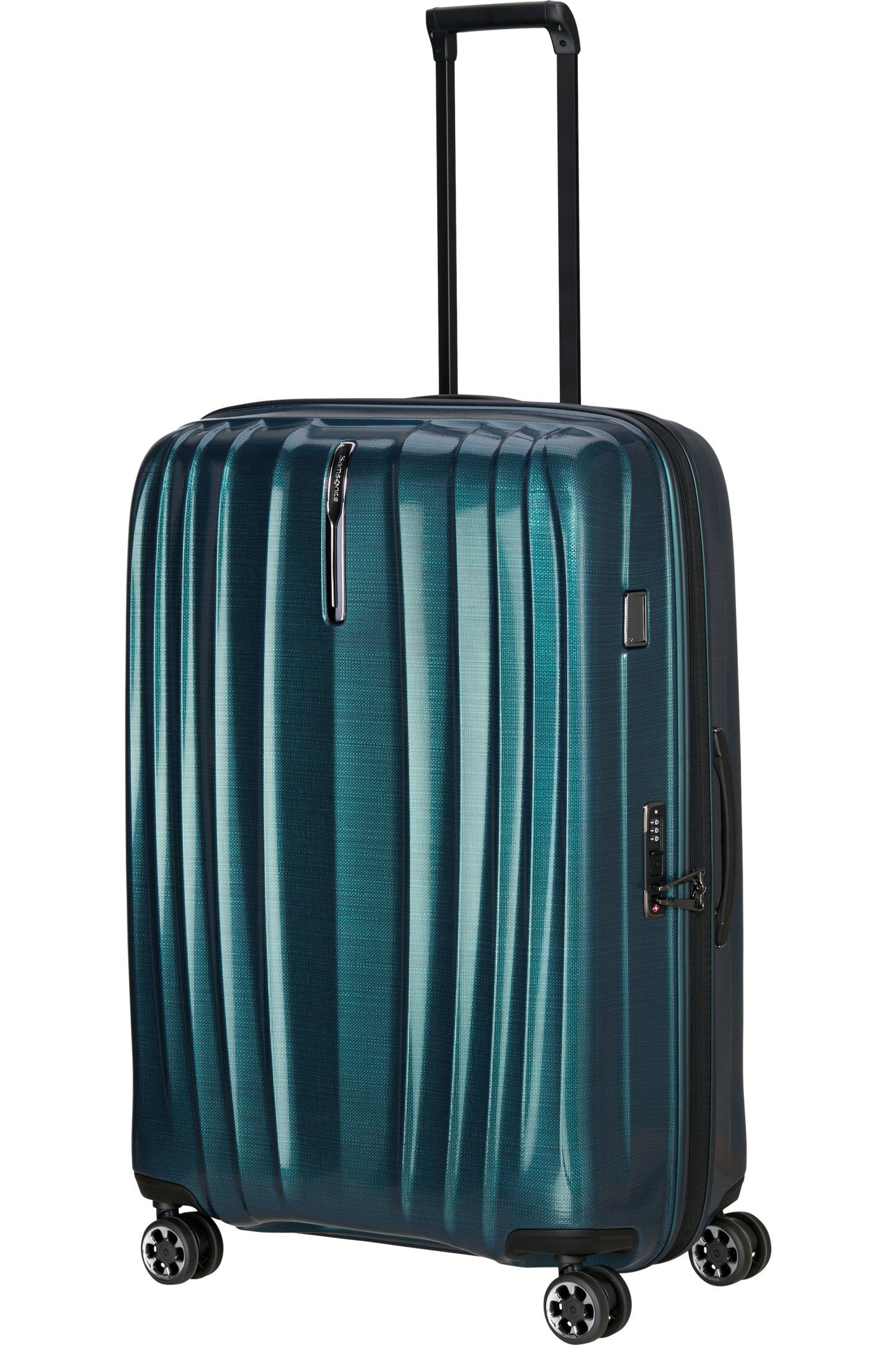 Nexis Valise à 4 roues extensible 82cm - Deep Petrol