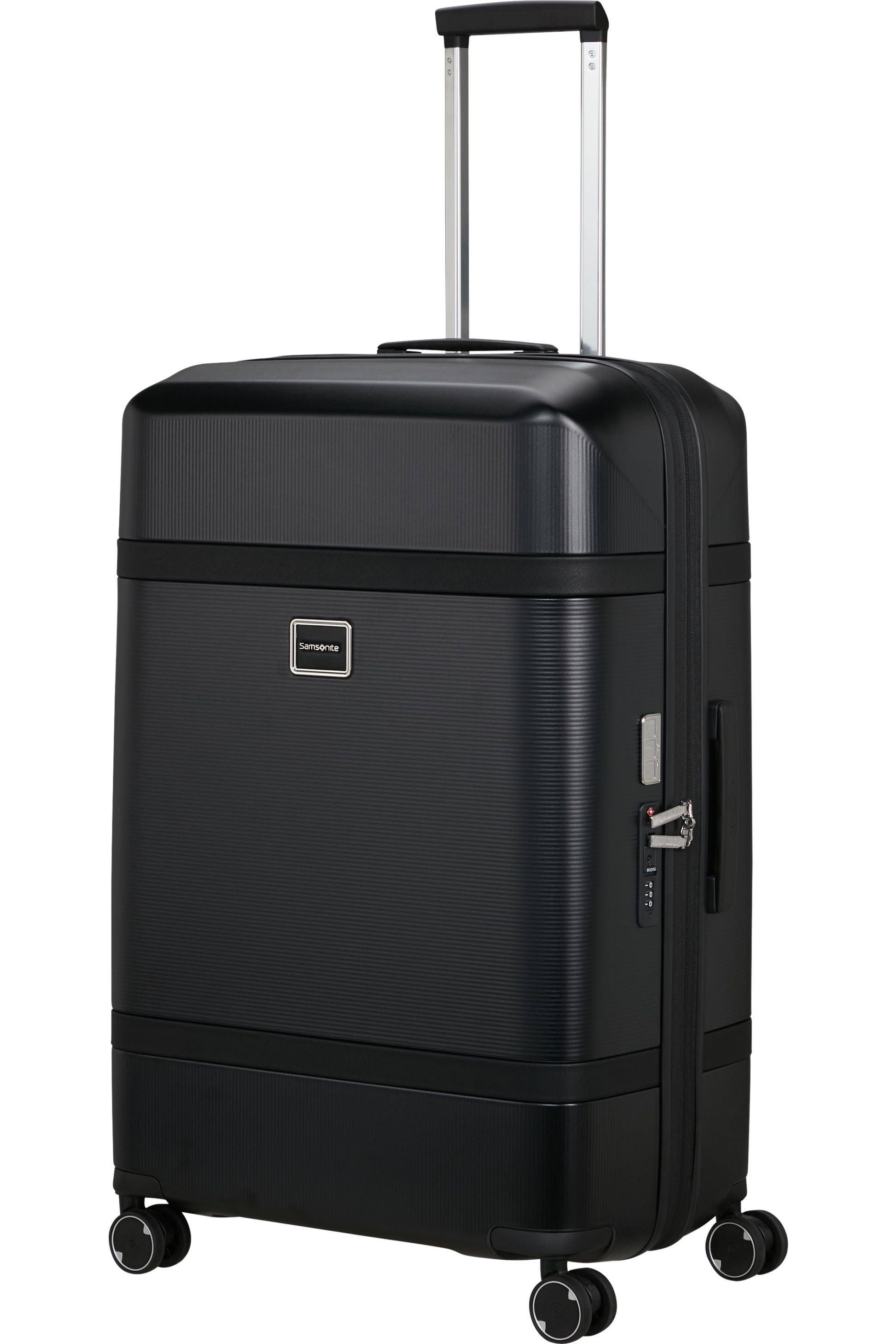 Image Valise 4 roues extensible 75cm - Noir