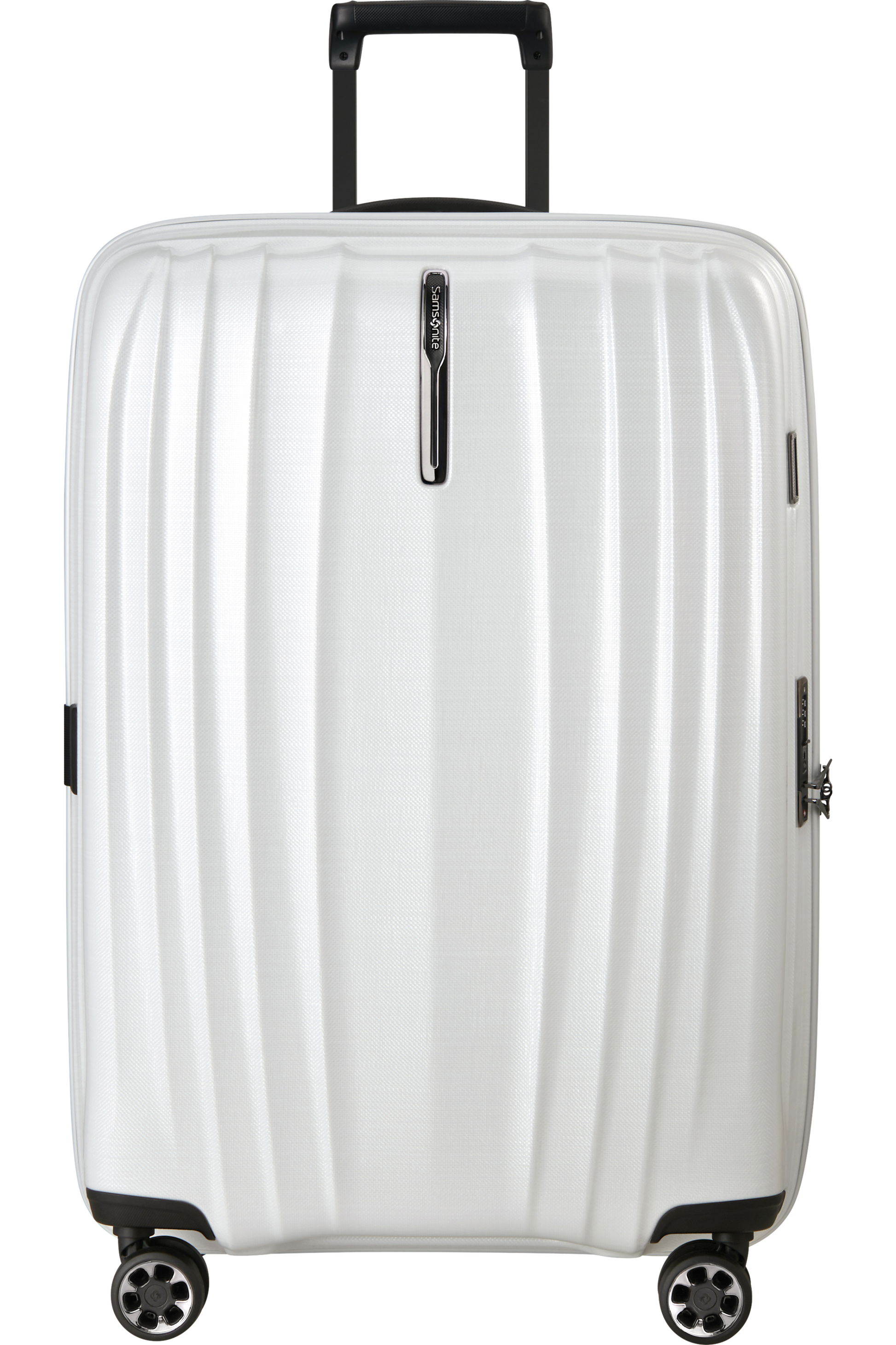 Nexis Valise à 4 roues extensible 76cm - Cotton White
