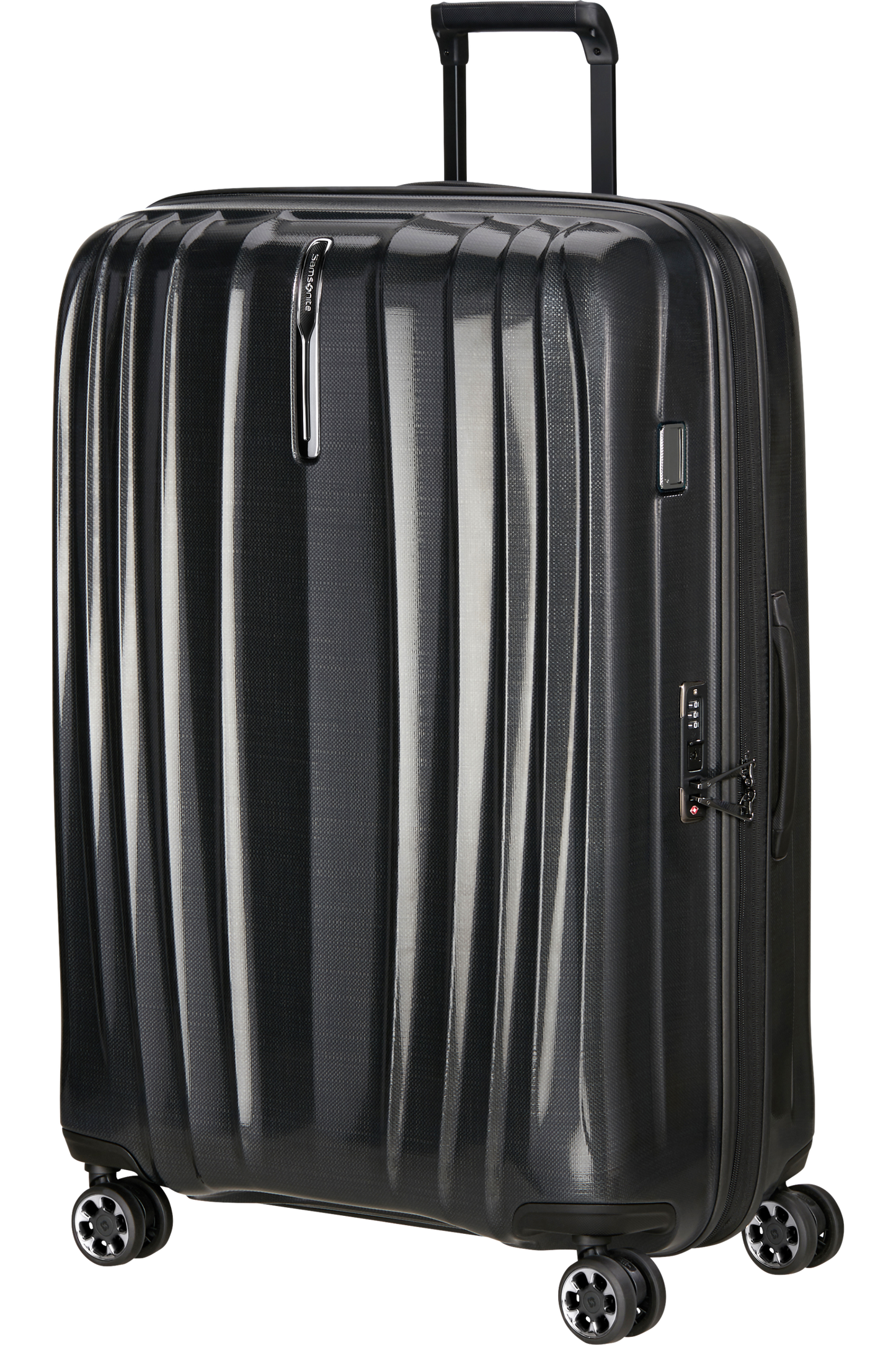 Nexis Valise à 4 roues extensible 82cm - Noir Onyx