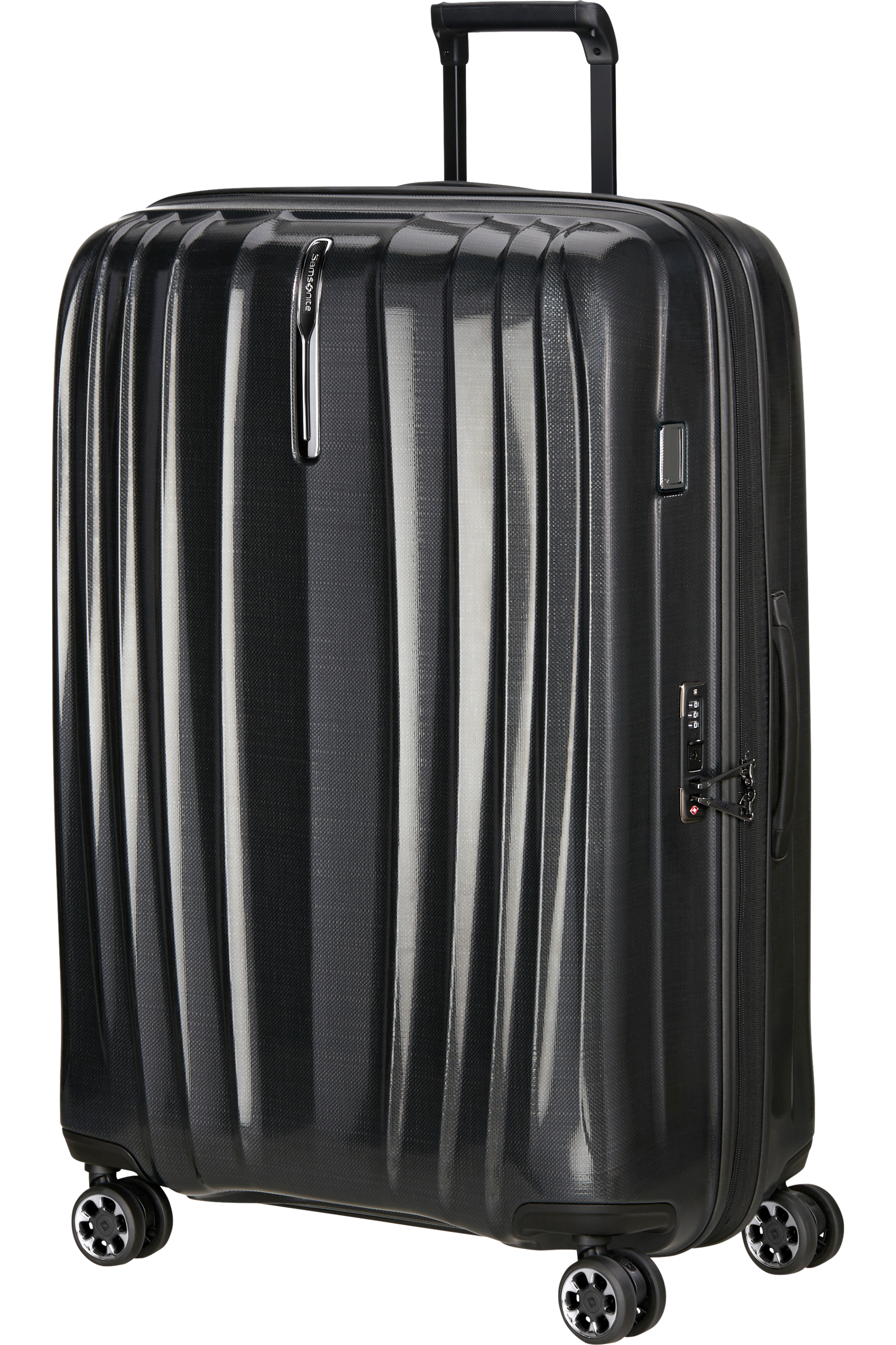 Nexis Valise à 4 roues extensible 82cm - Noir Onyx