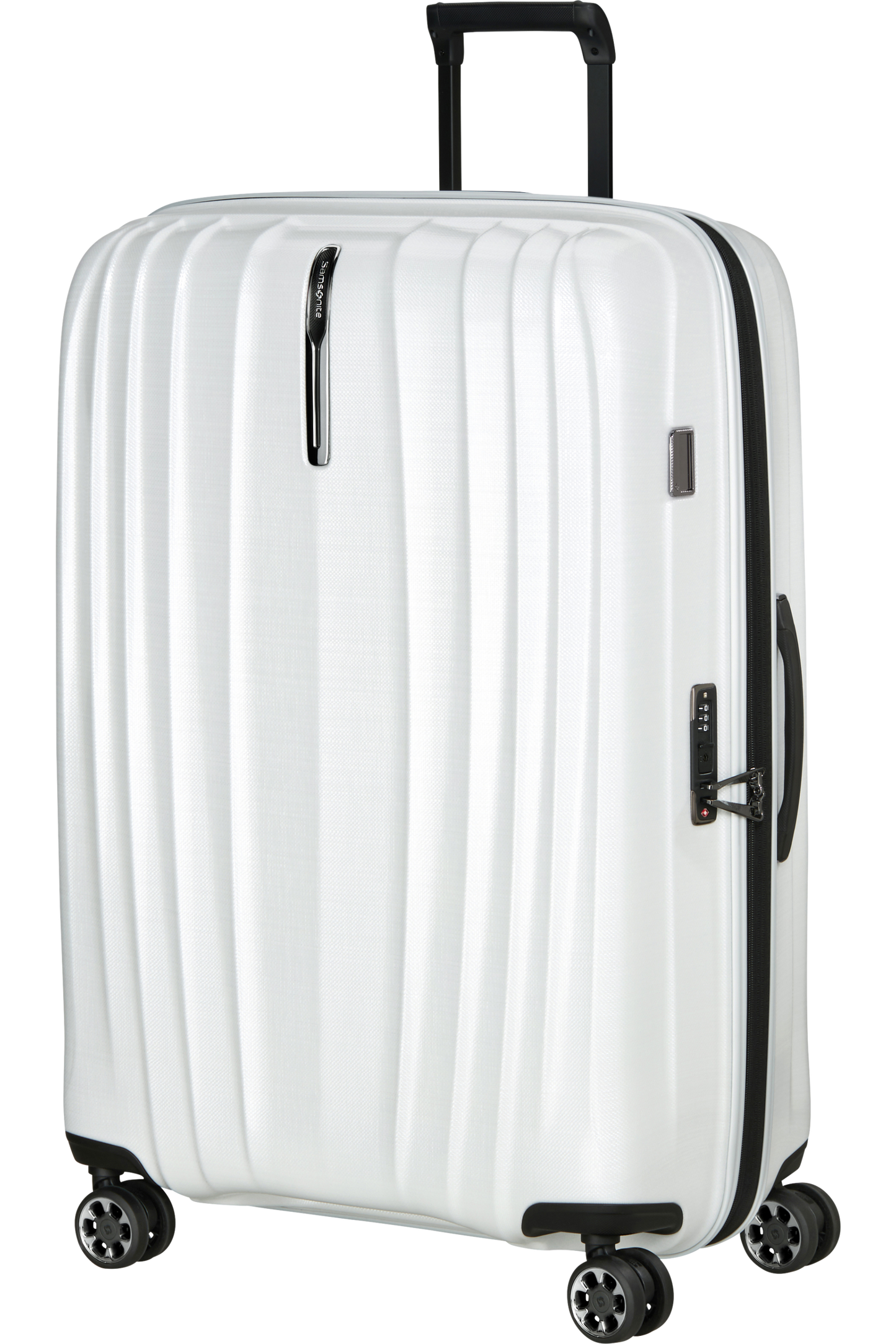 Nexis Valise à 4 roues extensible 82cm - Cotton White