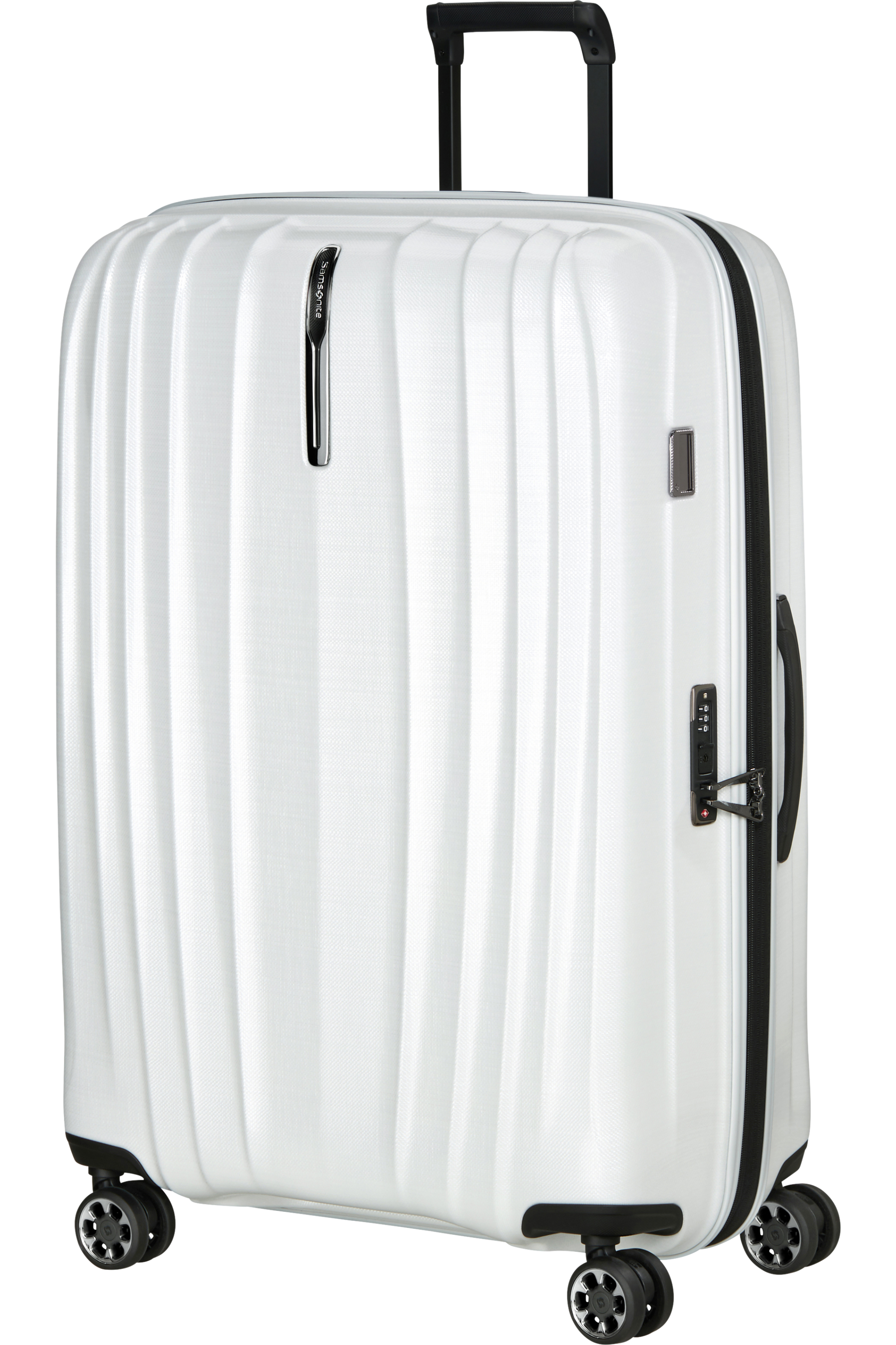 Nexis Valise à 4 roues extensible 82cm - Cotton White