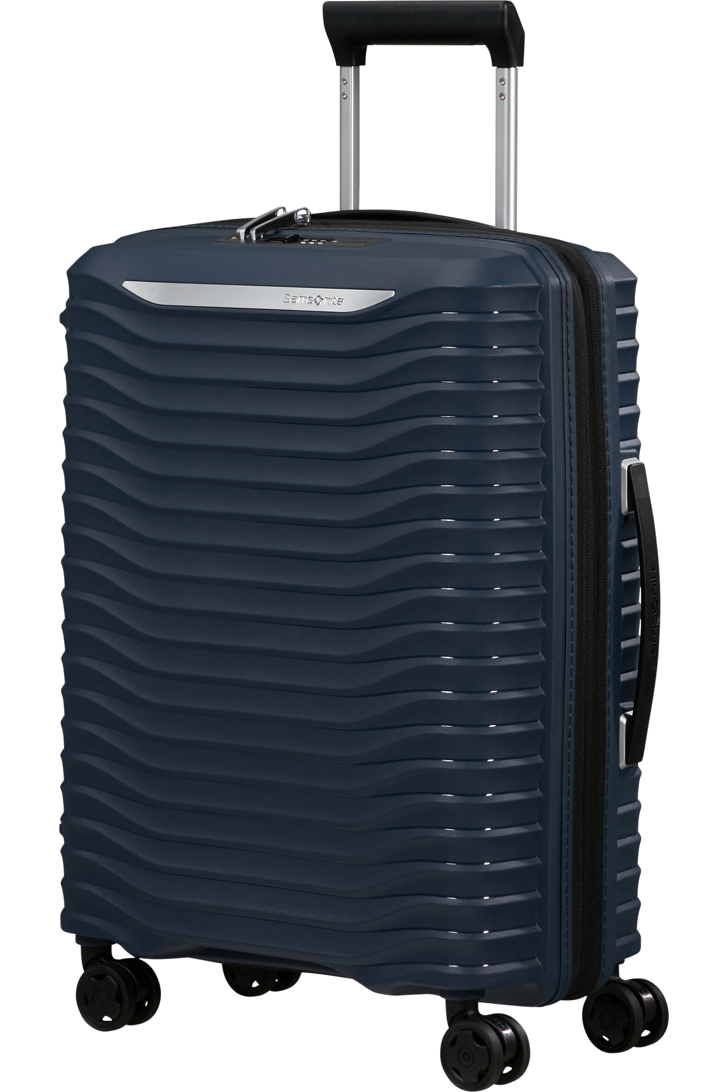 Upscape Valise à 4 roues extensible 55cm - Blue Nights