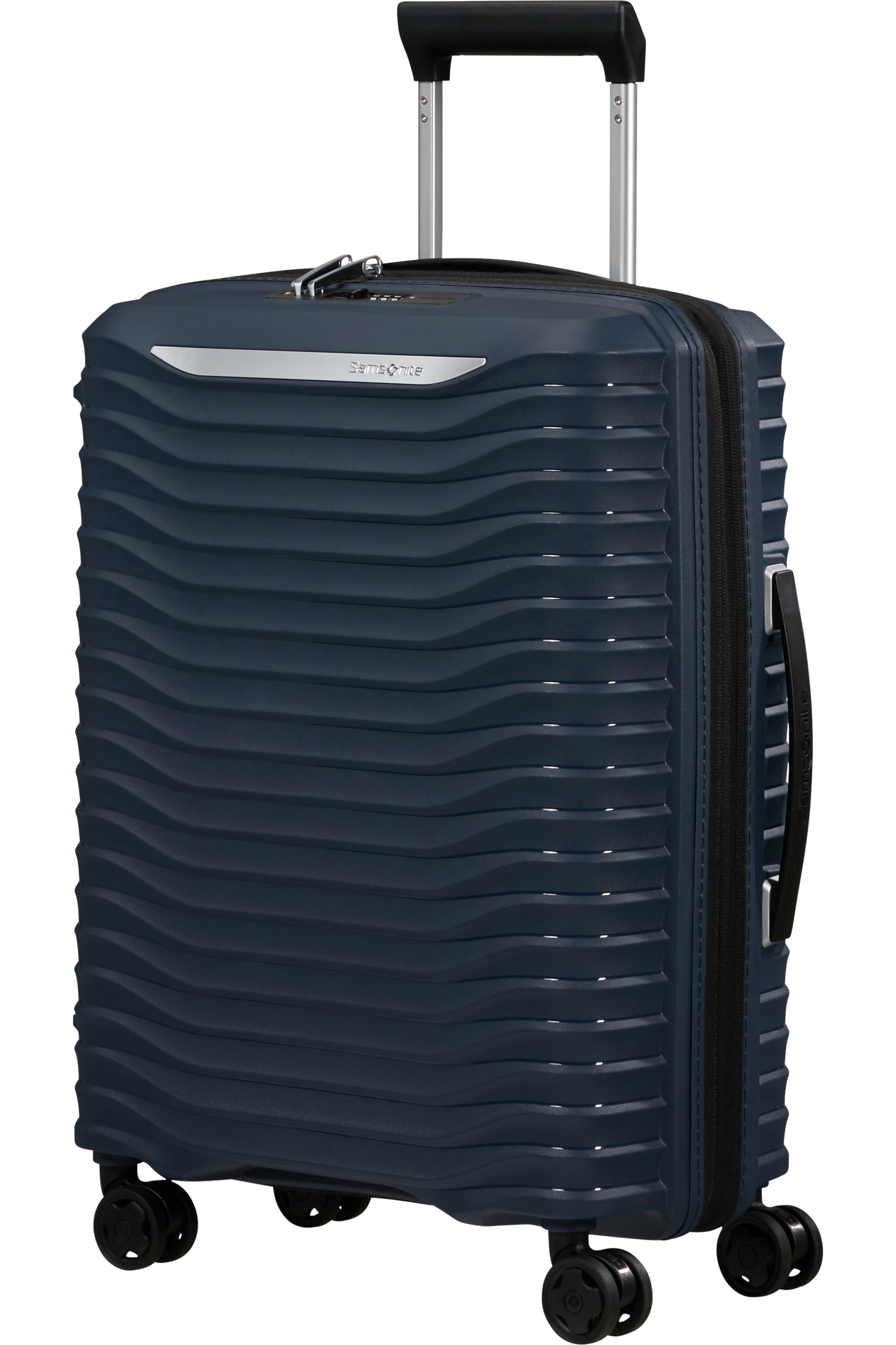 Upscape Valise à 4 roues extensible 55cm - Blue Nights