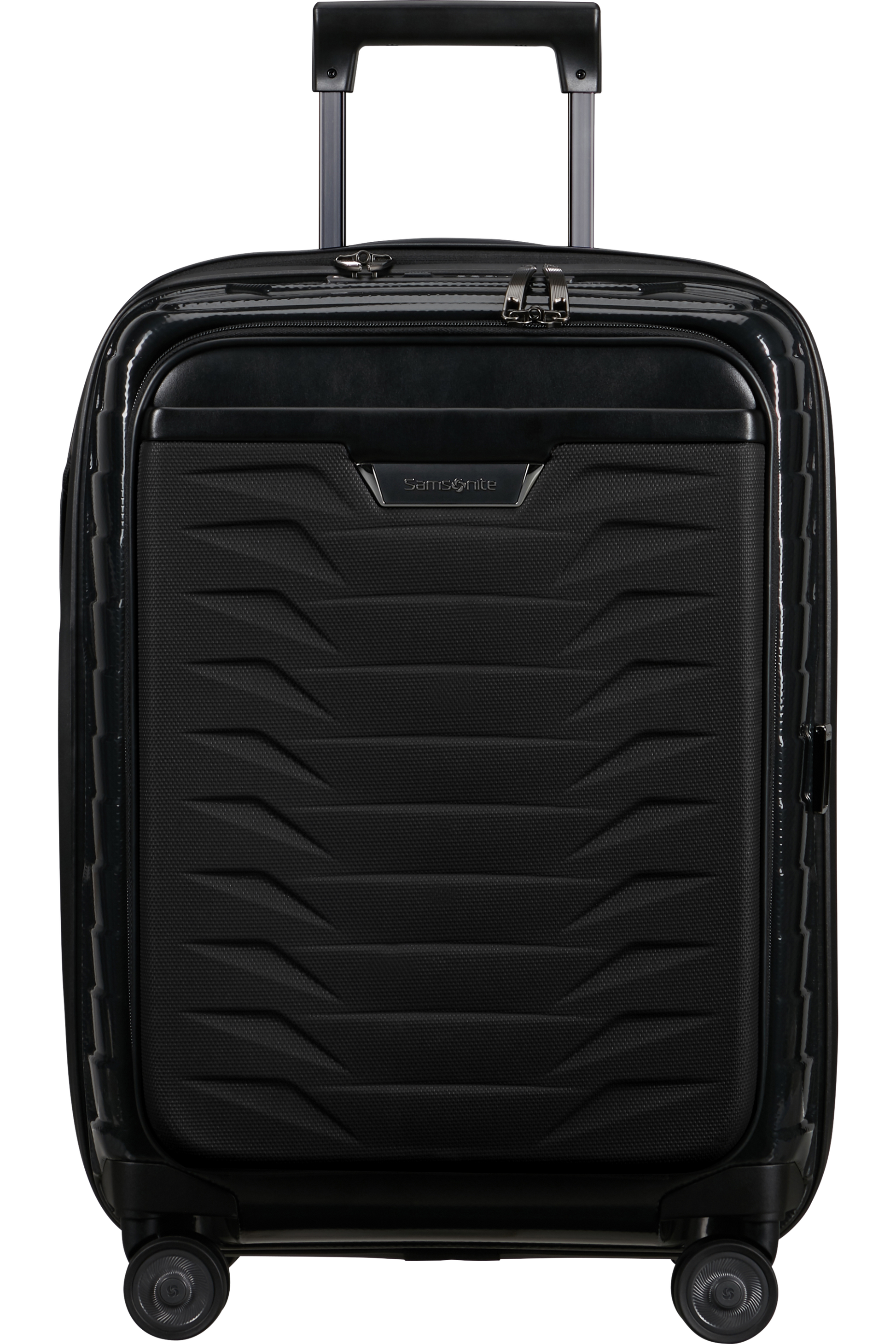 Proxis Valise à 4 roues extensible 55cm - Noir