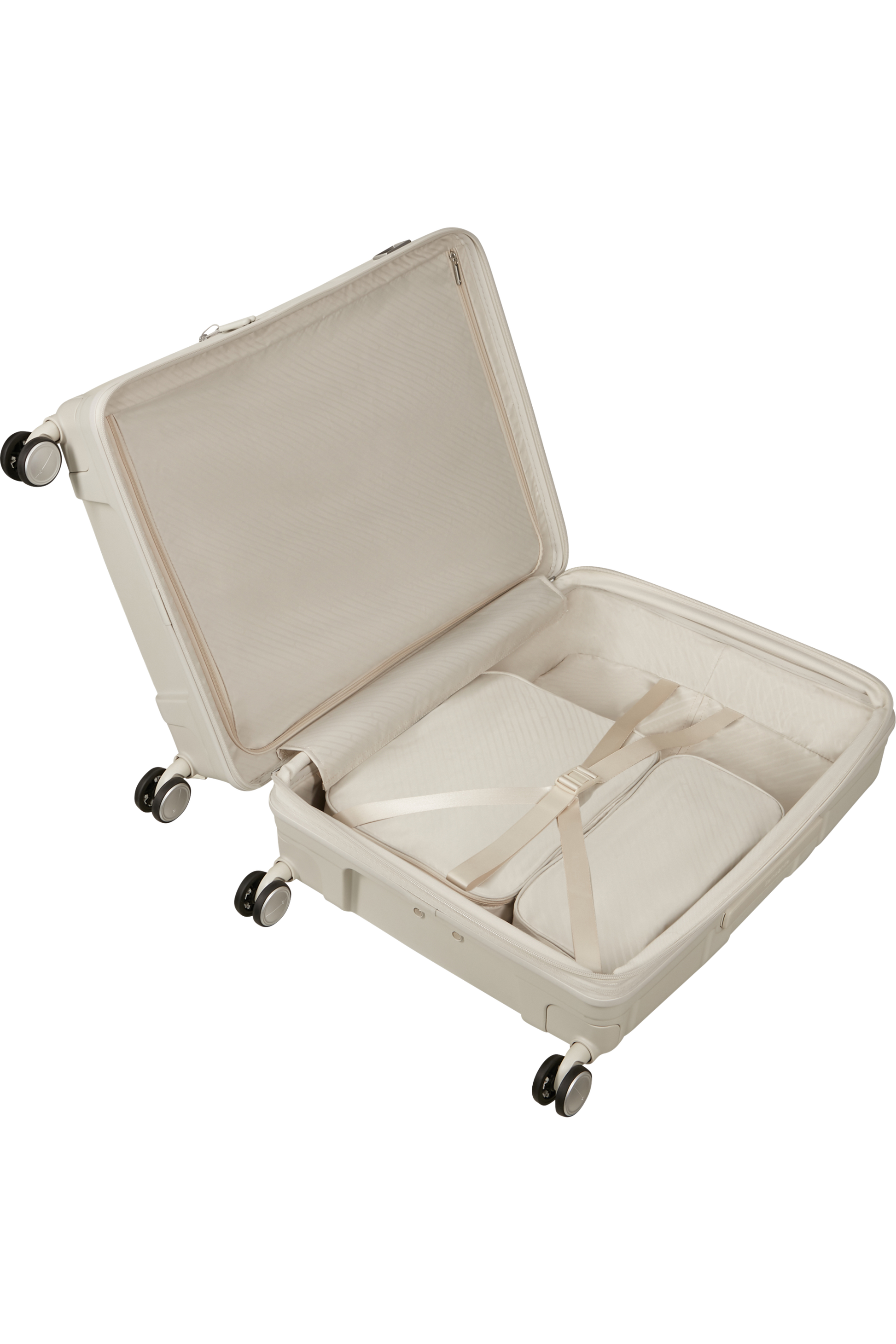 Paralux Valise 4 roues extensible 67cm - Gris Foncé