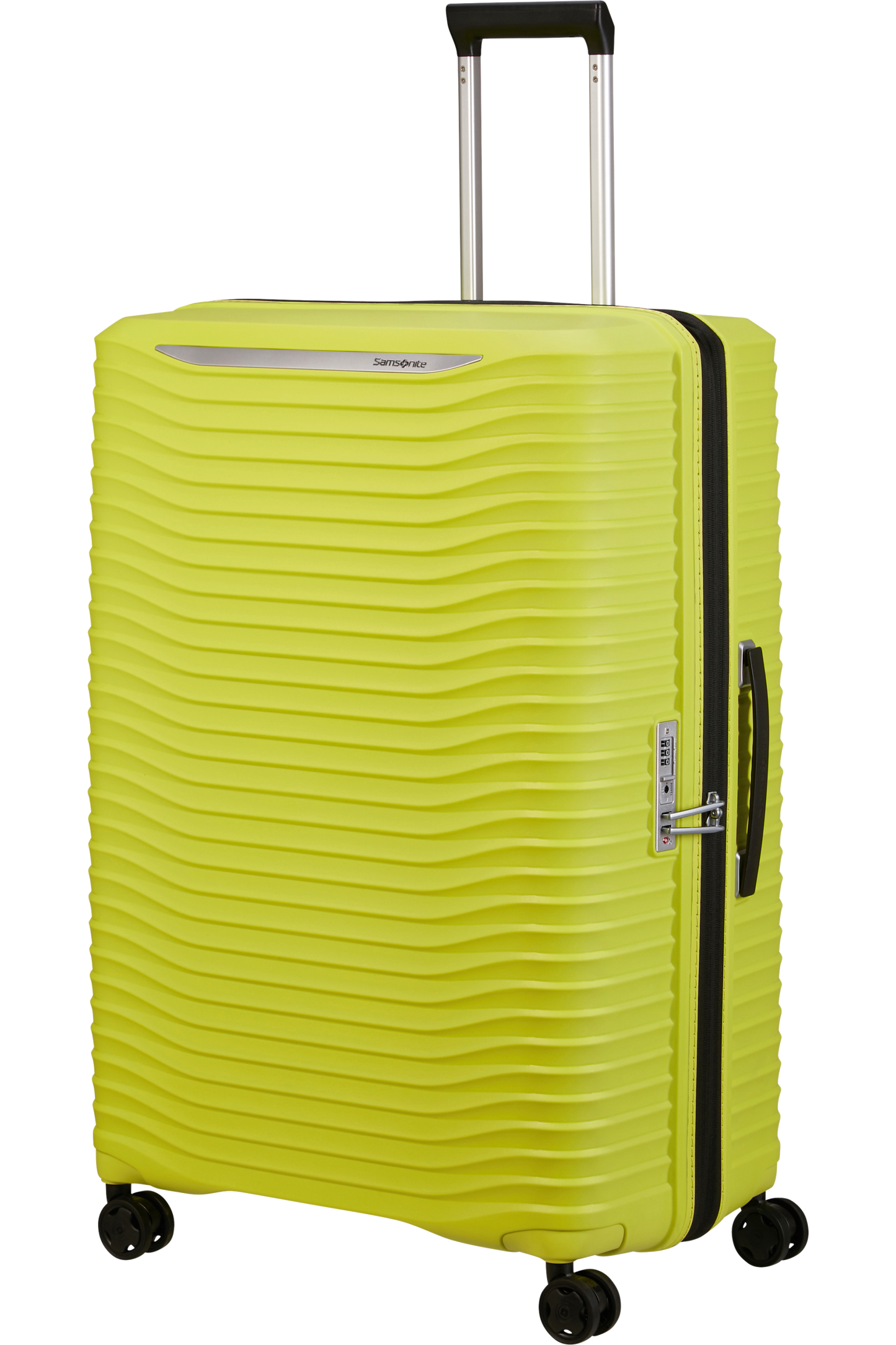 Upscape Valise à 4 roues extensible 81cm - Lime