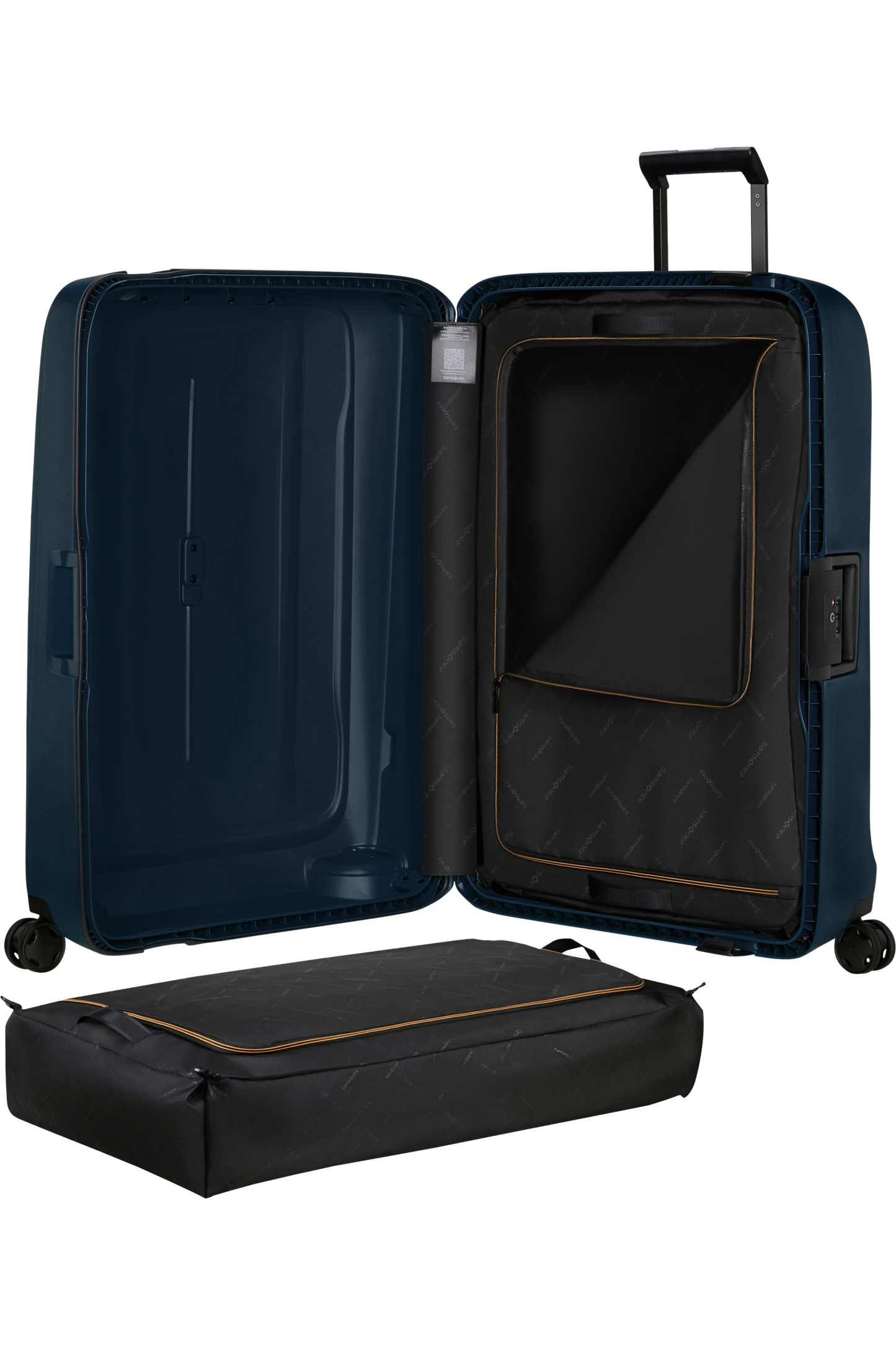 Essens Valise à 4 roues 81cm - Bleu nuit