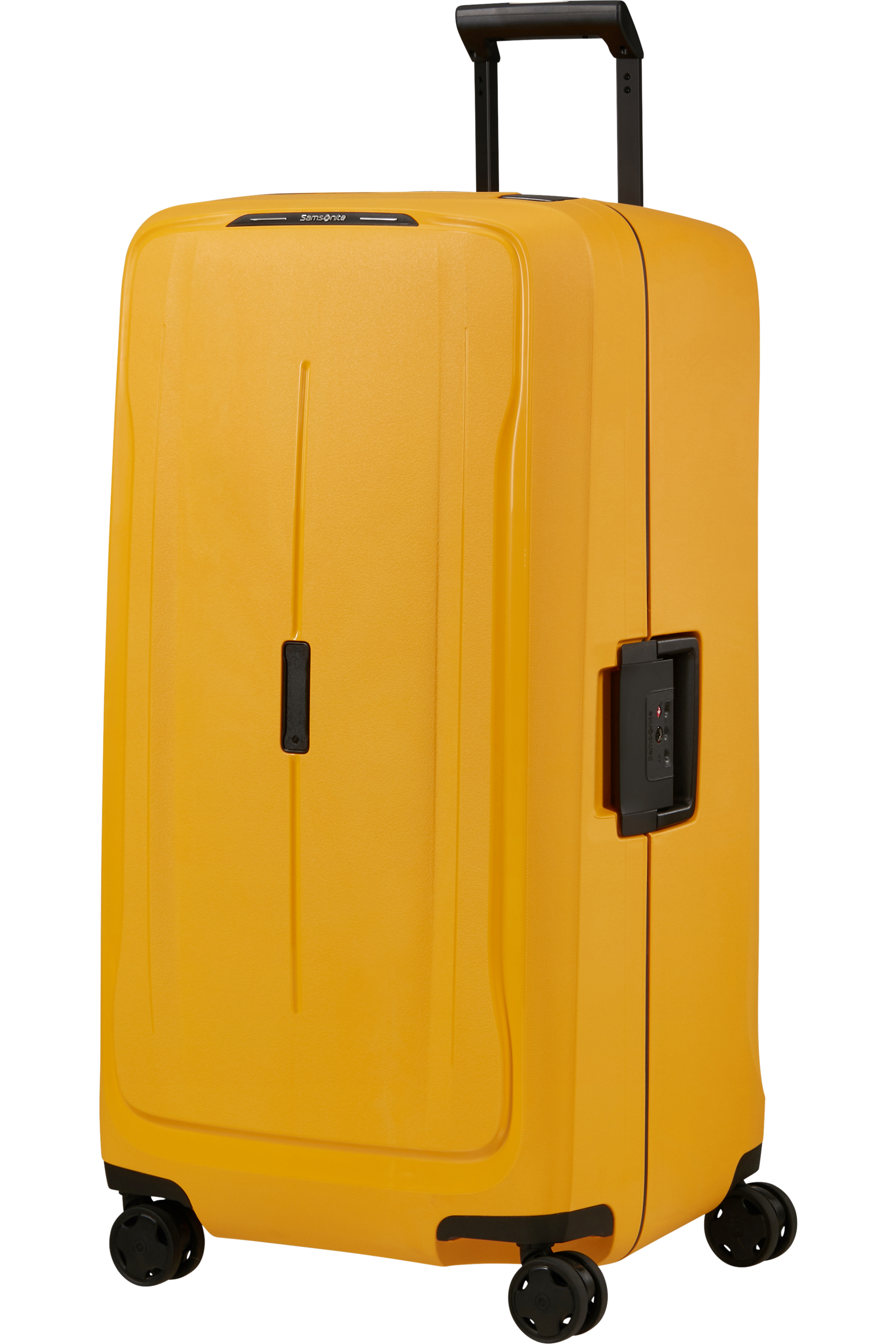 Essens Valise à 4 roues 80cm - Jaune Brillant