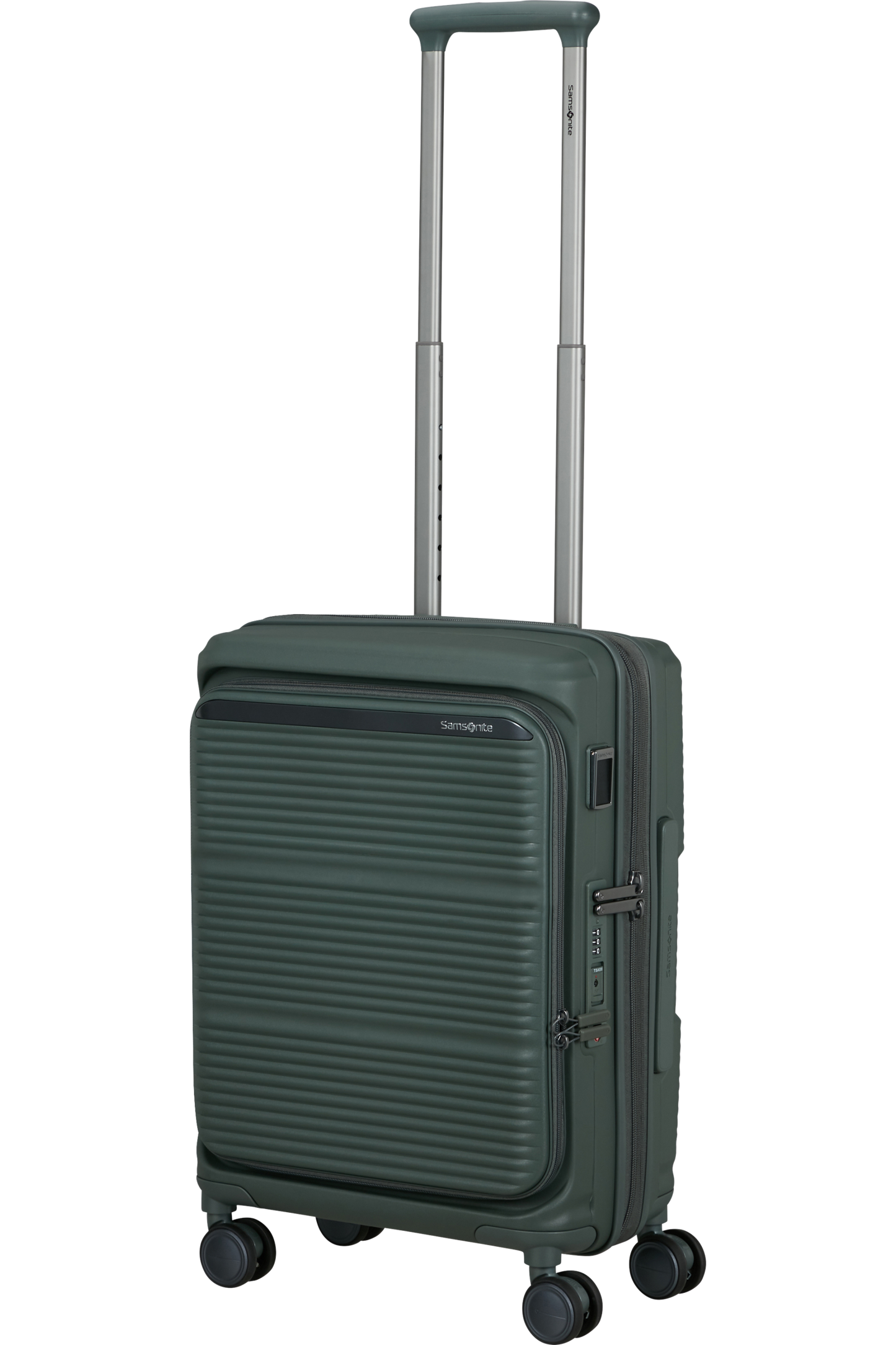 Paralux Valise 4 roues extensible 55cm - Vert olive