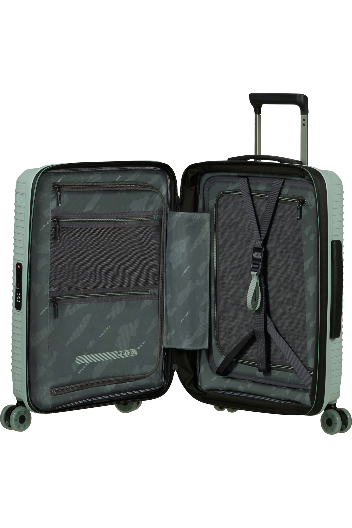 Prodiver Valise à 4 roues extensible 55cm - Light Sage