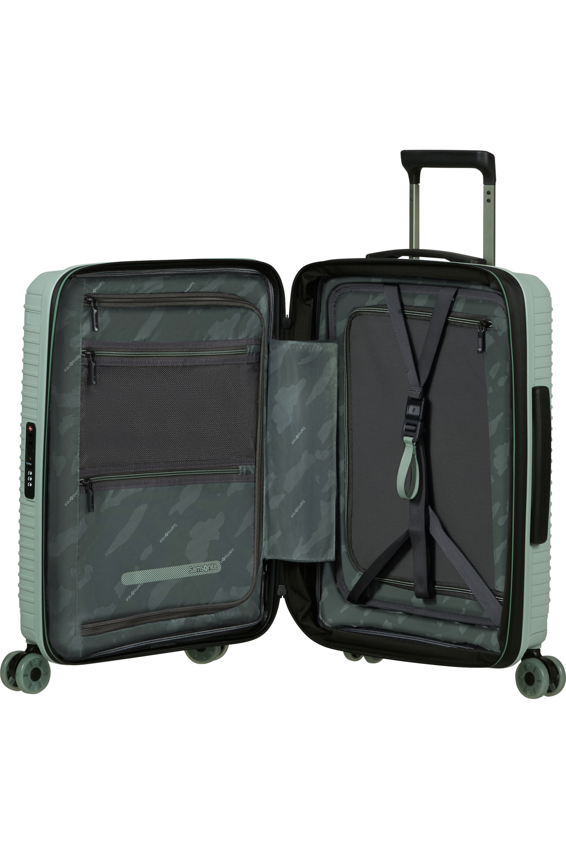Prodiver Valise à 4 roues extensible 55cm - Light Sage