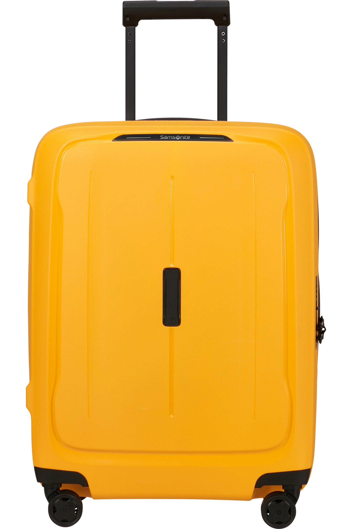 Essens Valise à 4 roues extensible 55cm - Jaune Brillant