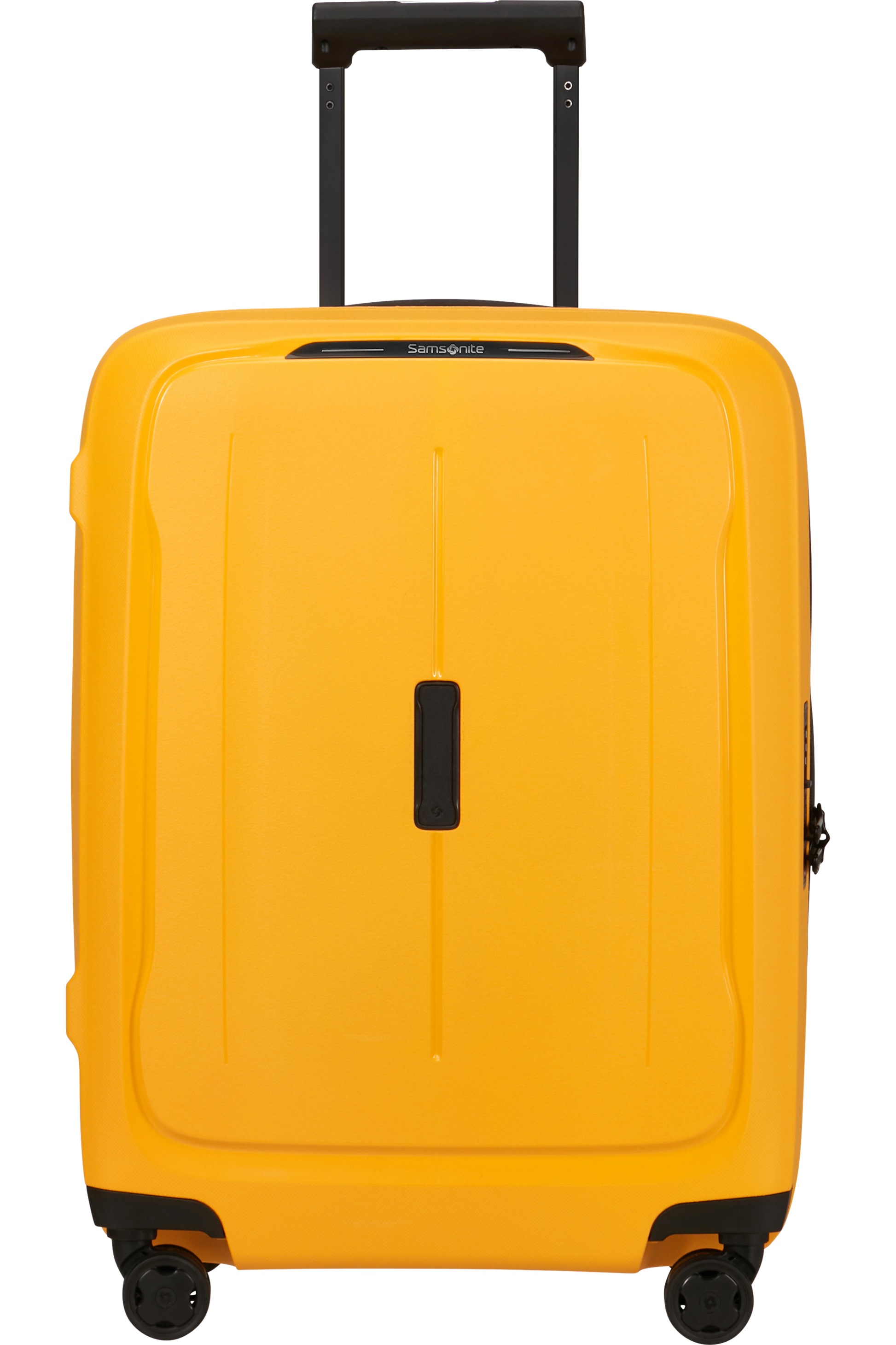 Essens Valise à 4 roues extensible 55cm - Jaune Brillant
