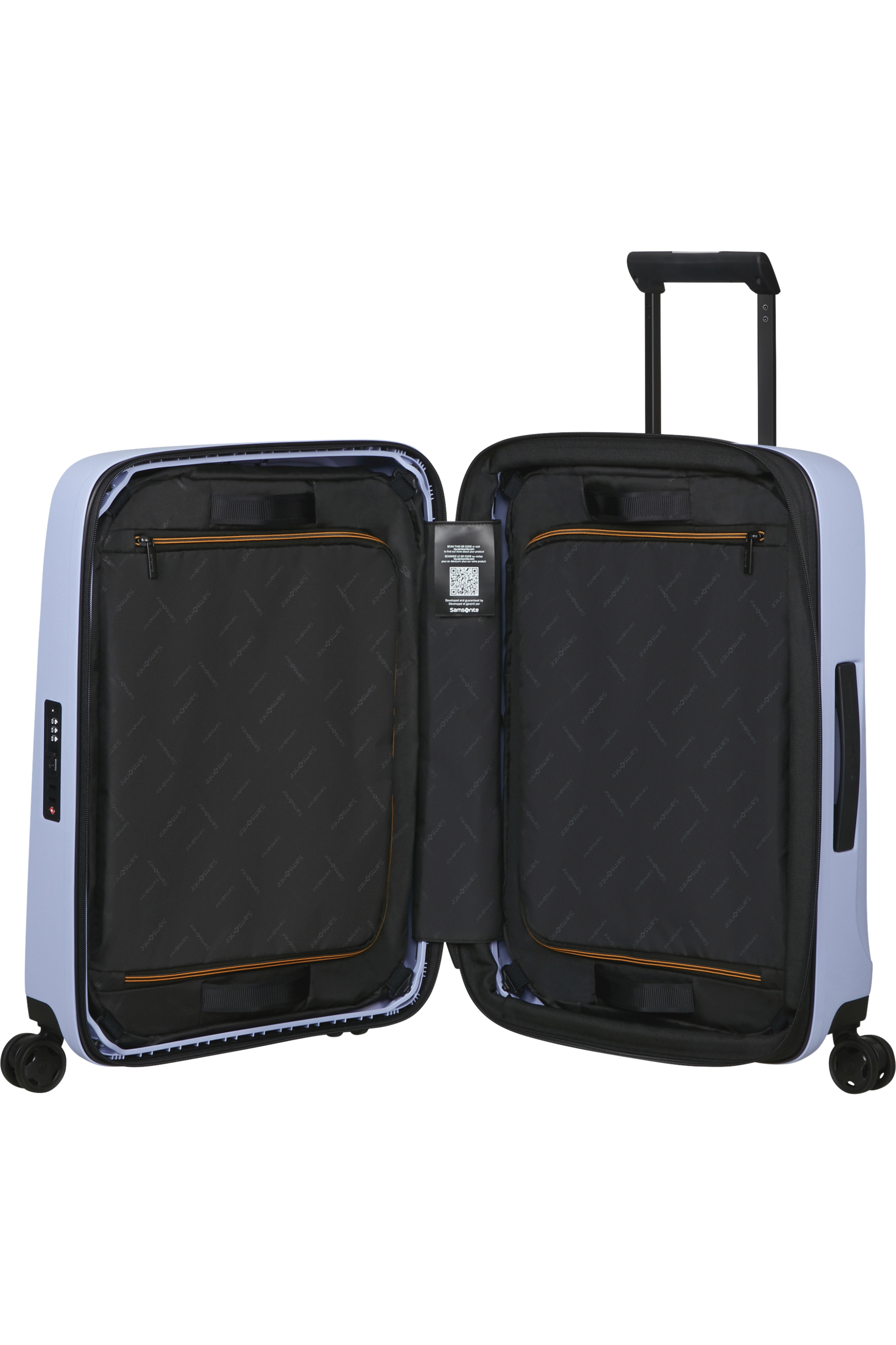 Essens Valise à 4 roues extensible 55cm - Lavande