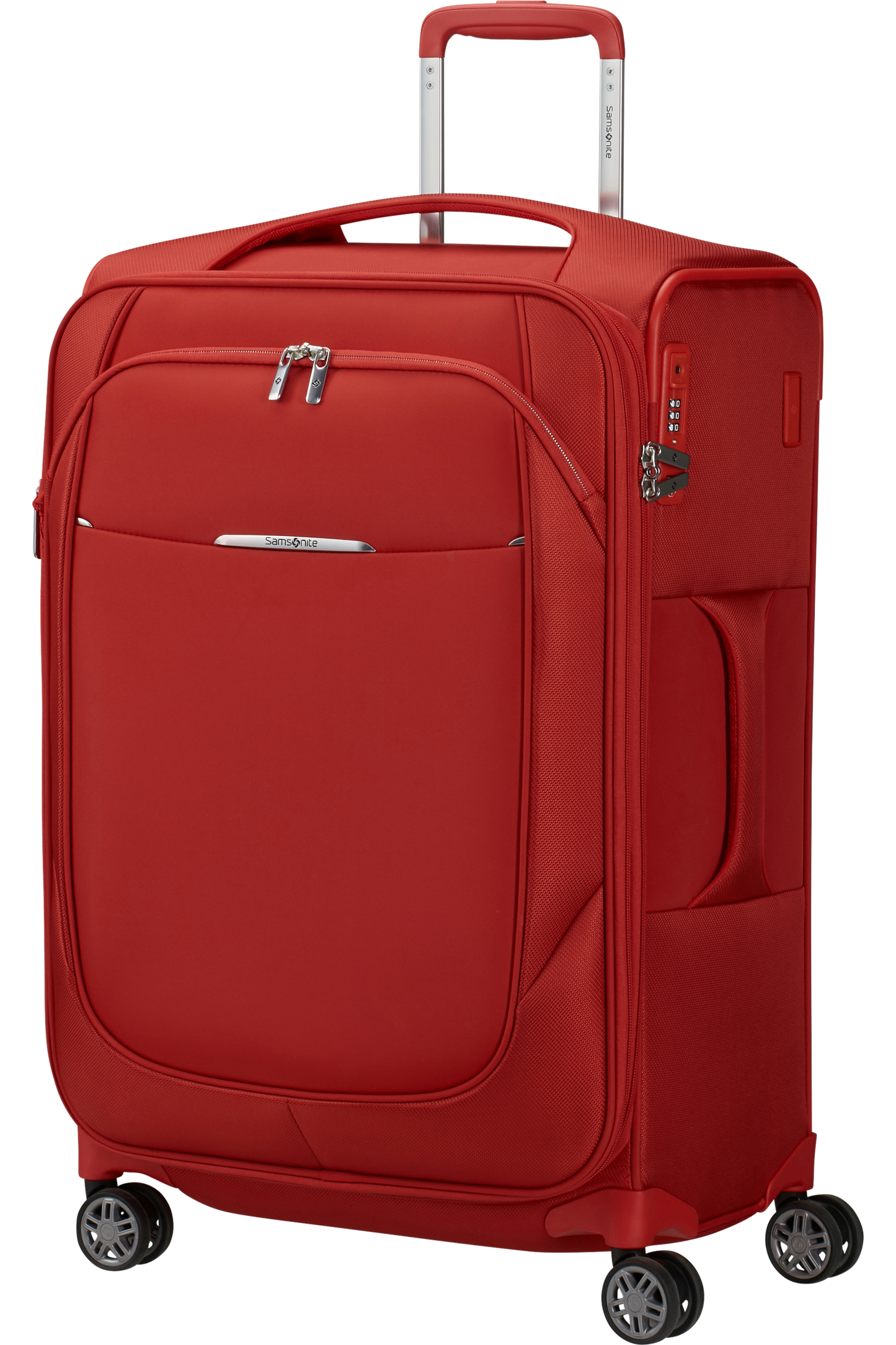 Re-Lite Valise 4 roues extensible 67cm - Rouge Pavot