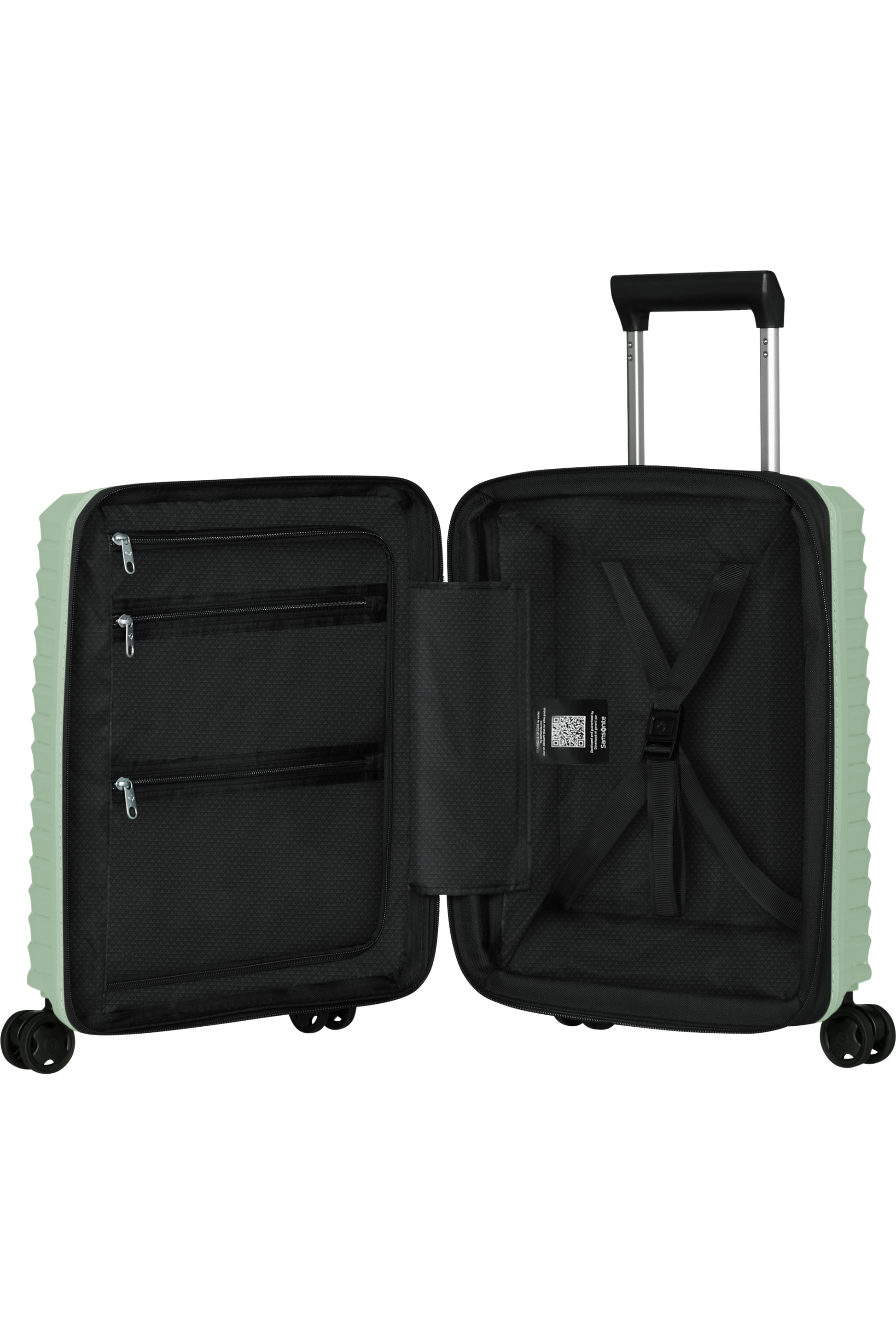 Upscape Valise sous-siège à 4 roues 45cm - Soft Sage