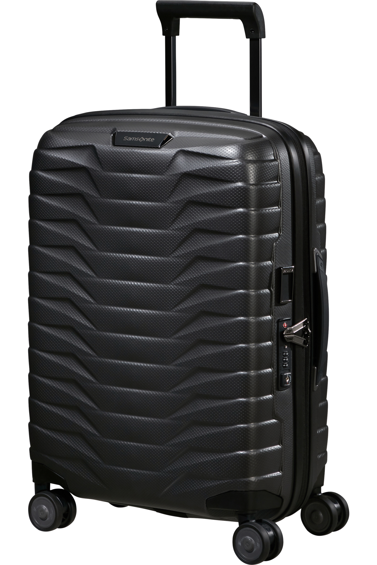 Proxis Valise à 4 roues extensible 55cm - Matt Graphite