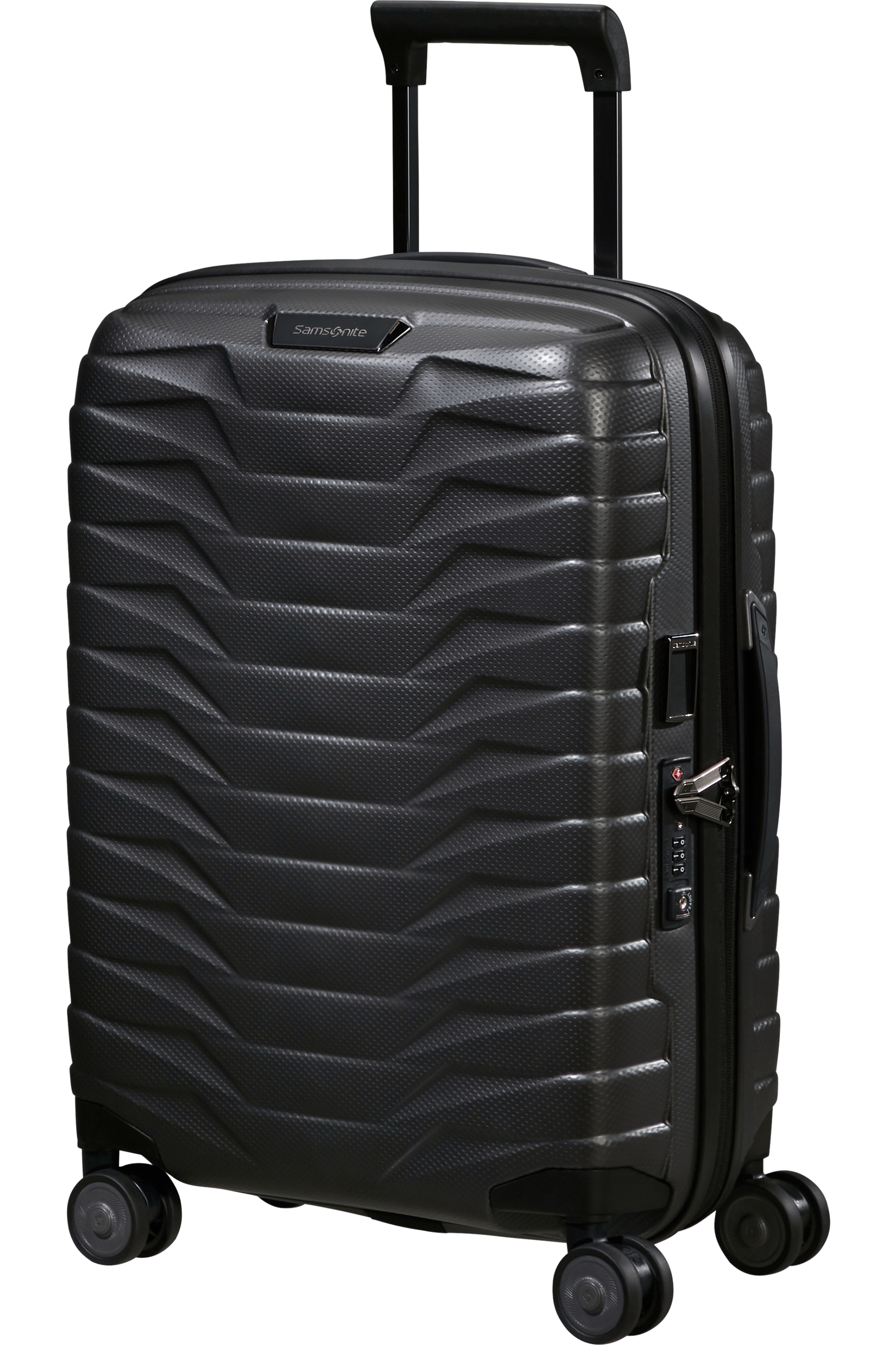 Proxis Valise à 4 roues extensible 55cm - Matt Graphite